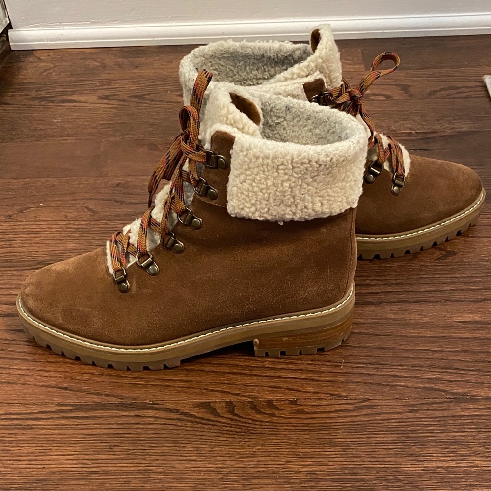 RENVY Cognac Booties